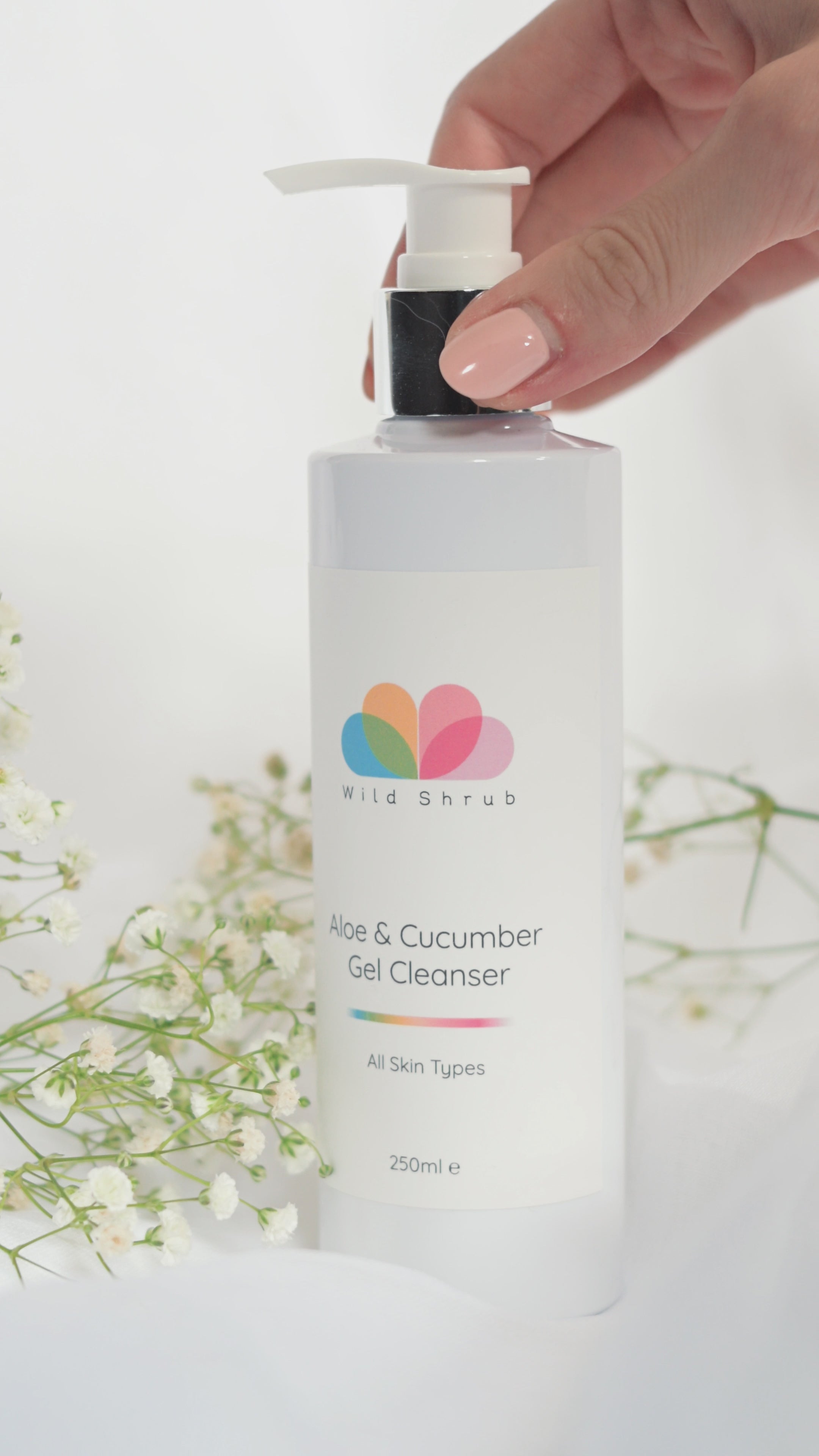 Cucumber & Aloe Facial Wash Gel Cleanser