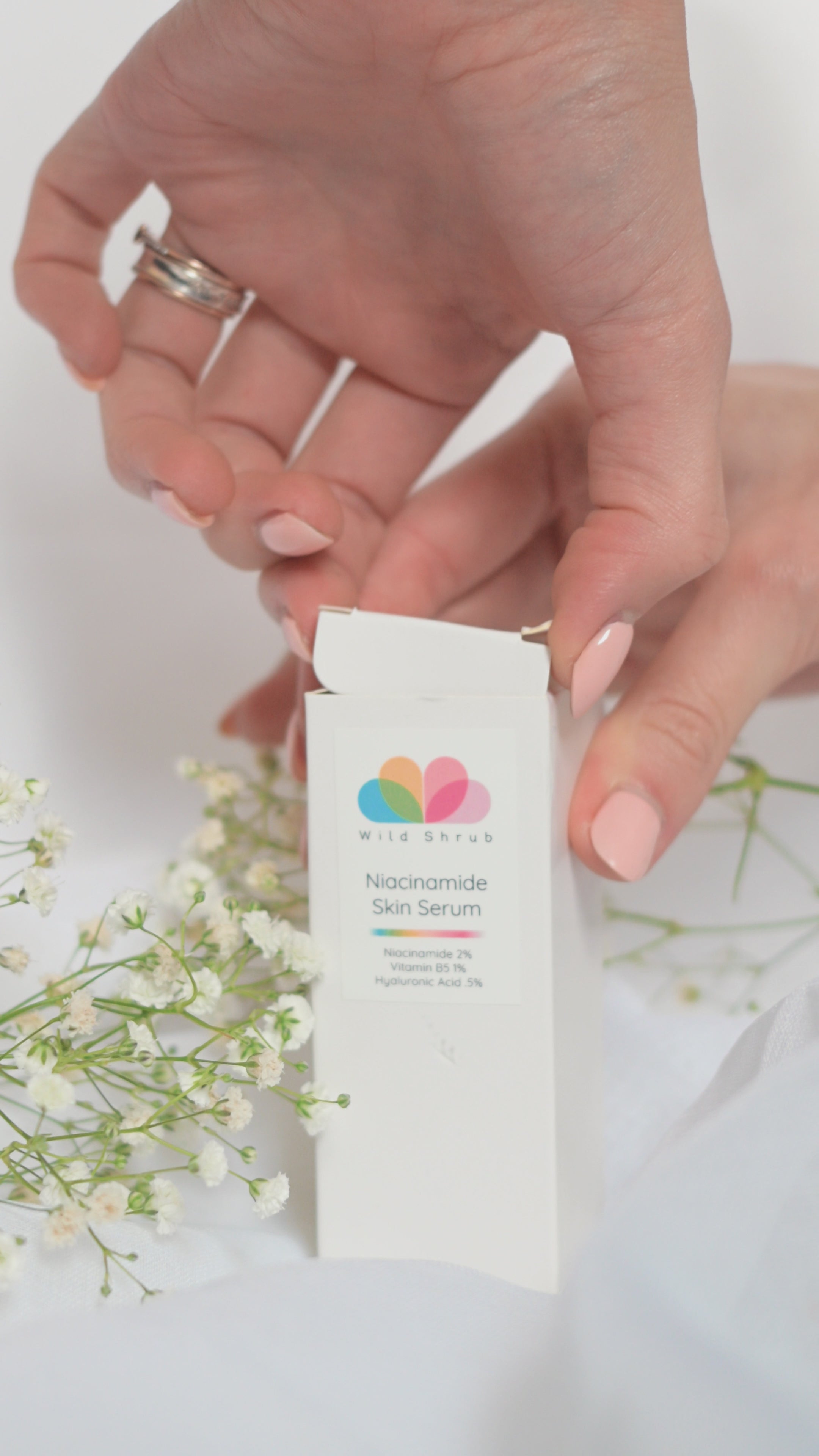 Load video: Niacinamide Facial Skin Serum